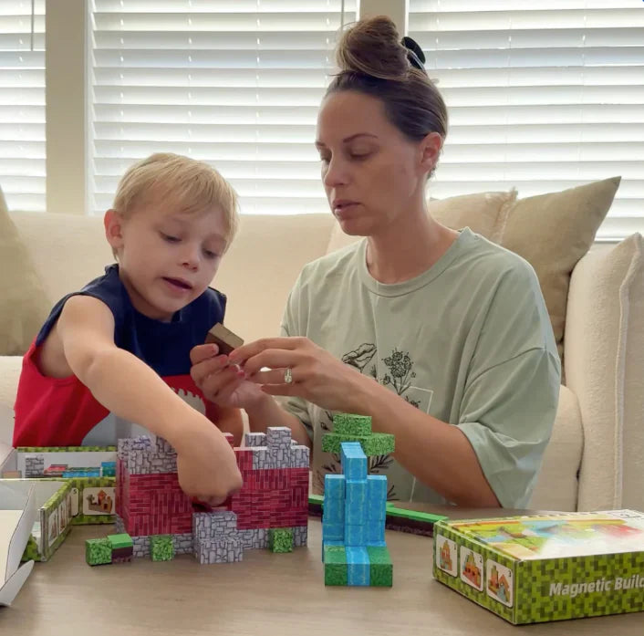 Magnetische Baublöcke für Kinder