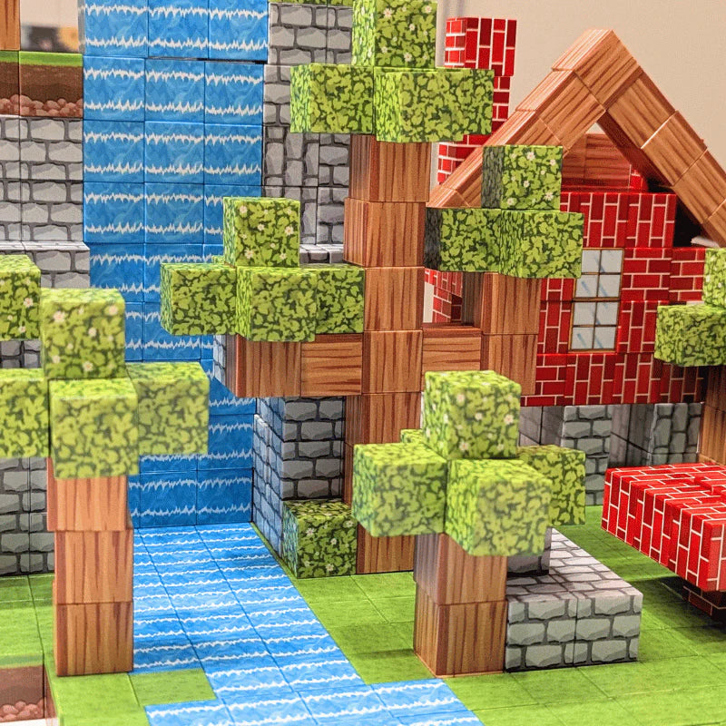 Magnetische Baublöcke für Kinder