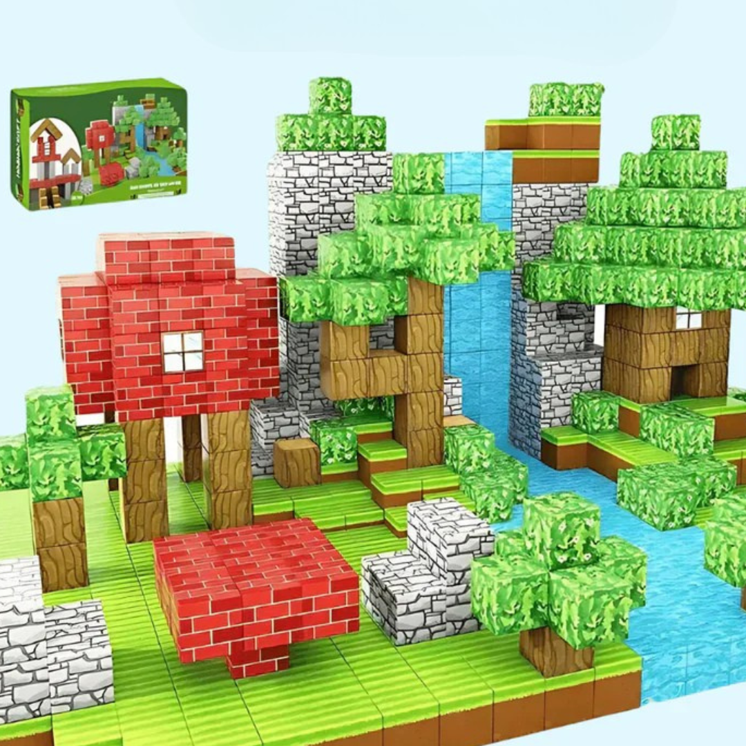 Magnetische Baublöcke für Kinder